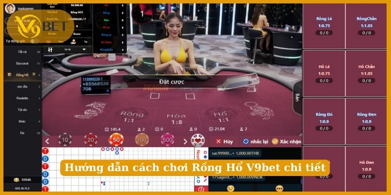 Hướng dẫn cách chơi Rồng Hổ V9bet chi tiết